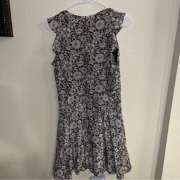Rebecca Taylor 100% Silk Floral Dress Size 2 - Picture 7 of 8